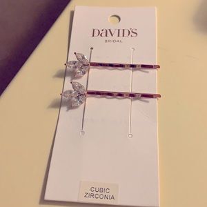 David’s bridal Crystal Hair Pins
